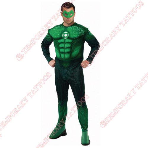 Green Lantern Customize Temporary Tattoos Stickers NO.140